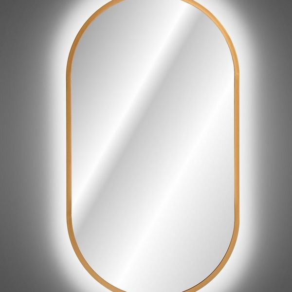 Oválne zrkadlo APOLLO 50 x 90 cm