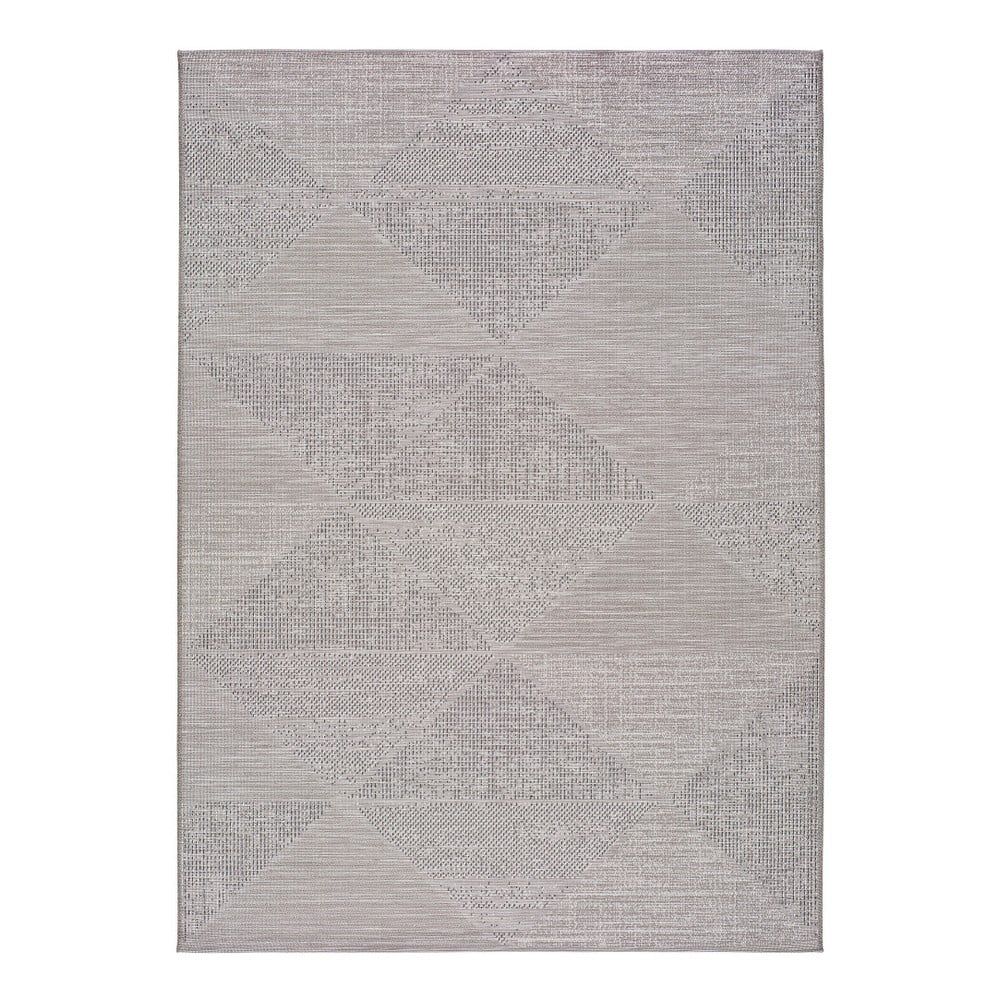 Sivý vonkajší koberec Universal Macao Grey Wonder, 155 x 230 cm