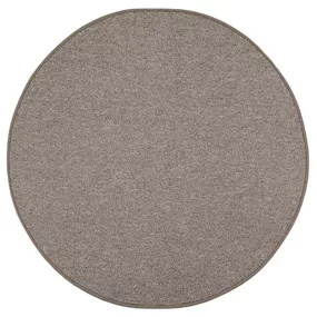 Kusový koberec Porto sivý kruh - 100x100 (priemer) kruh cm