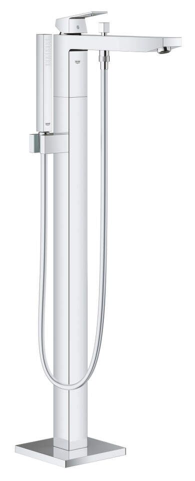 Grohe Eurocube - Vaňová batéria na podlahu, chróm 23672001