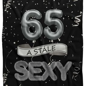 Deka Stále sexy – Čierna (vek: 65, Podšitie baránkom: NE)