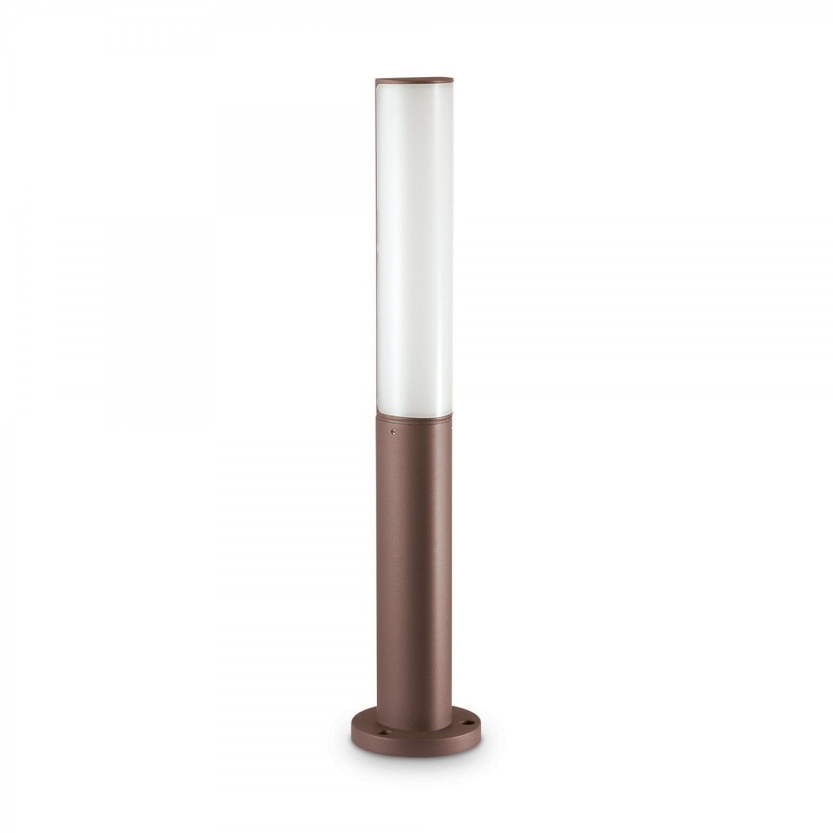 Ideal Lux 246956 LED záhradná stĺpiková lampa Etere 1x10,5W | 4000K | IP44 - kávová