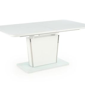 Rozkladací jedálenský stôl Bonari - biela