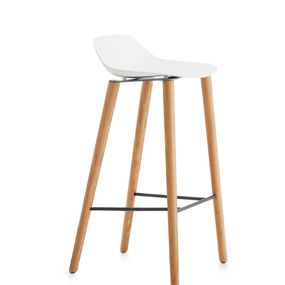 CRASSEVIG - Barová stolička POLA LOW, výška 73 cm