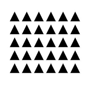 Pieris design Trojuholníky - sada nálepiek na stenu biela