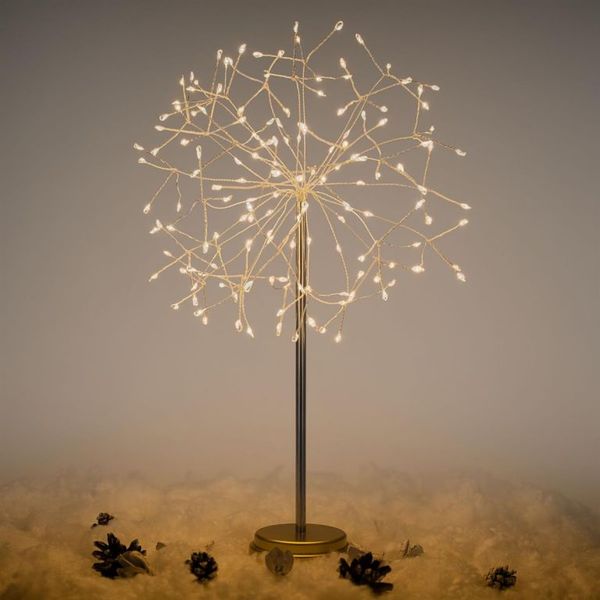Vianočný svetelný strom - teple biely, 150 LED, 55 cm