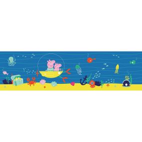 Samolepiaca bordúra Peppa Pig Sea, 500 x 9,7 cm