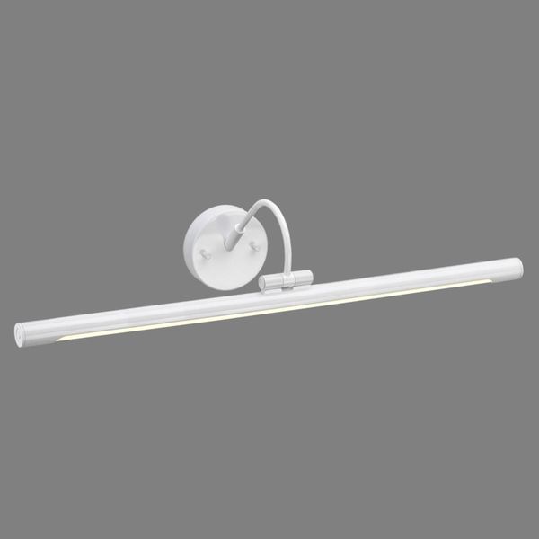 Elstead Obrazové LED svetlo Alton v bielom, 67 cm, Obývacia izba / jedáleň, kov, 7.9W, Energialuokka: G, L: 67.4 cm, K: 14.9cm