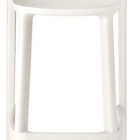 SCAB - Barová stolička PIU vysoká - biela