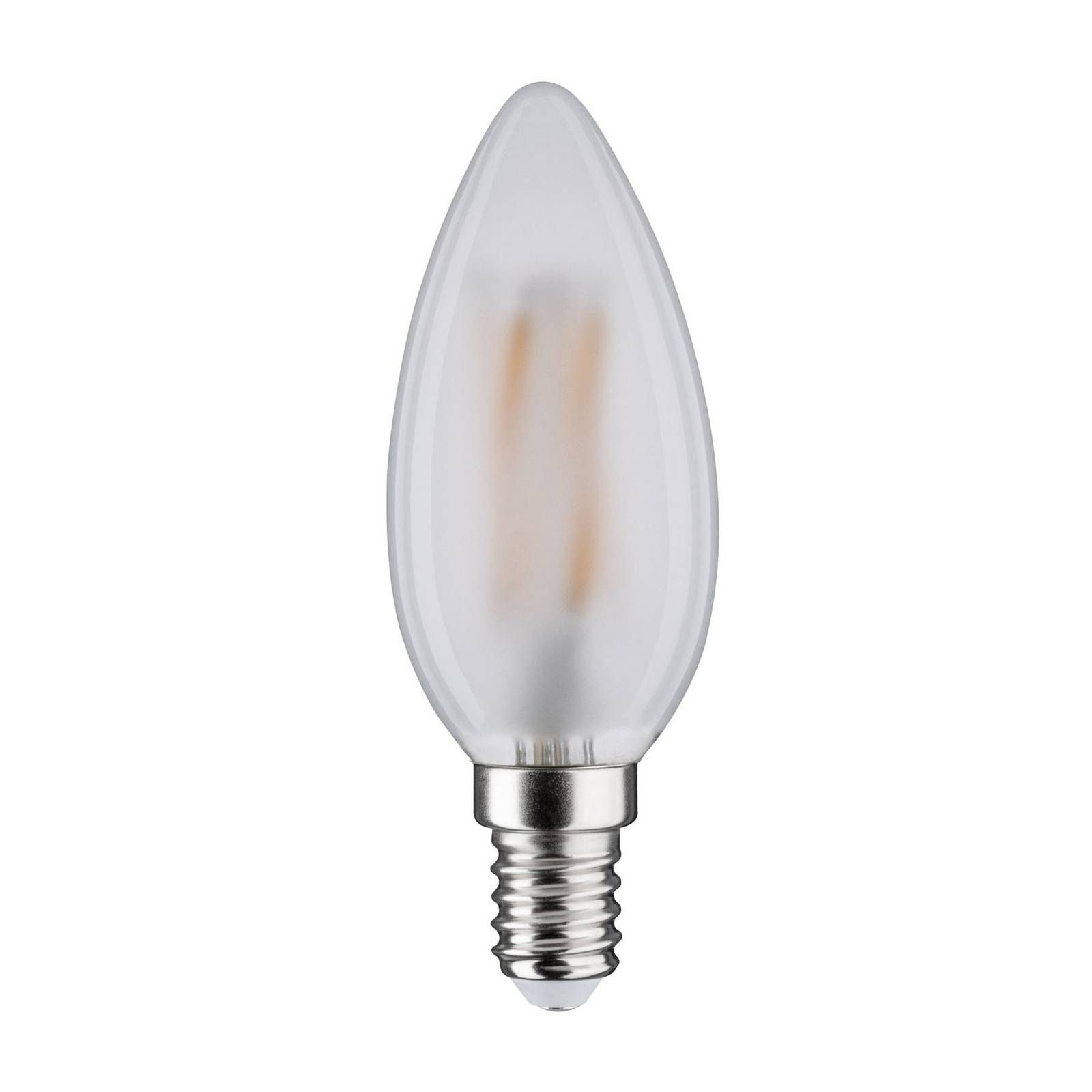 Paulmann LED sviečka E14 5W 2700K matná balenie 2k, E14, 5W, Energialuokka: F, P: 9.8 cm