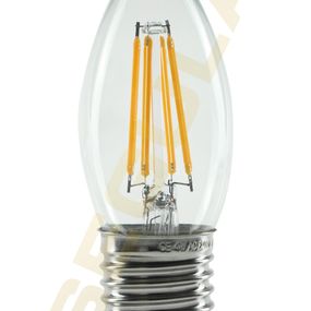 Segula 55314 LED svíčka čirá E27 3,2 W (26 W) 270 Lm 2.700 K