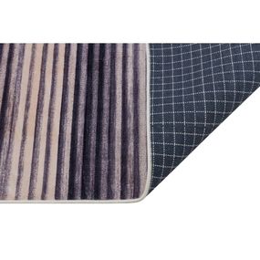 Sivo-béžový umývateľný koberec behúň 300x80 cm - Vitaus