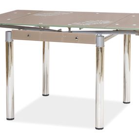 Jedálenský stôl GD-082 (béžový) (pre 4 osoby)