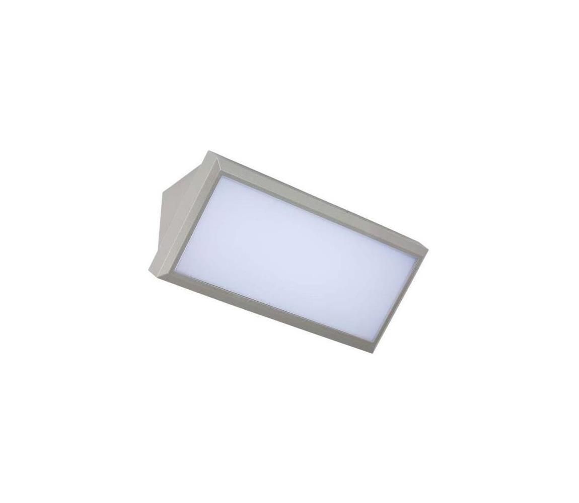 LED Vonkajšie nástenné svietidlo LED/12W/230V 3000K IP65 šedá