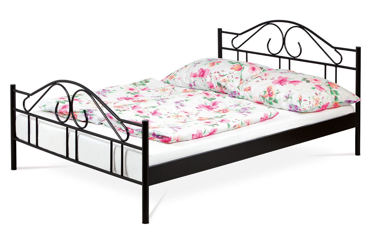 Posteľ 140x200 BED-1909 Autronic Čierna