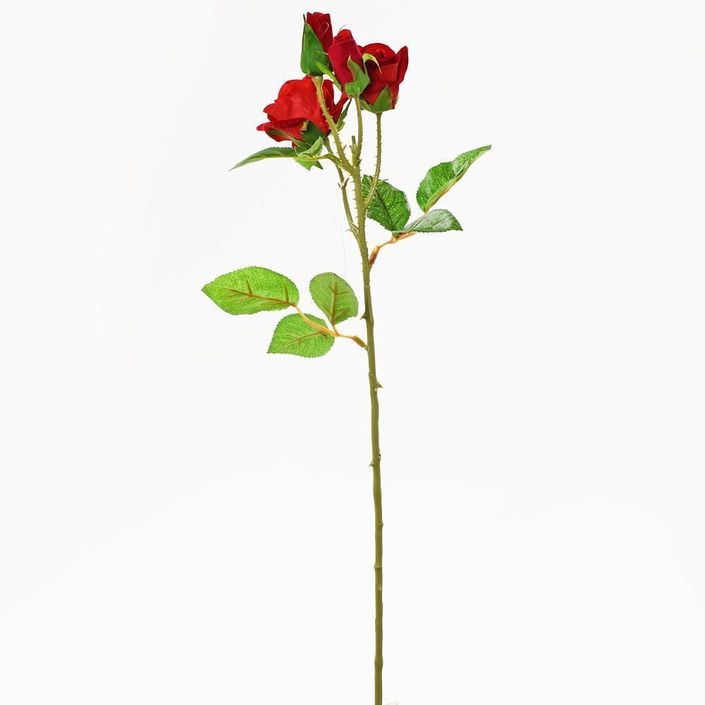 Ruža červená zamat 48cm 1100216