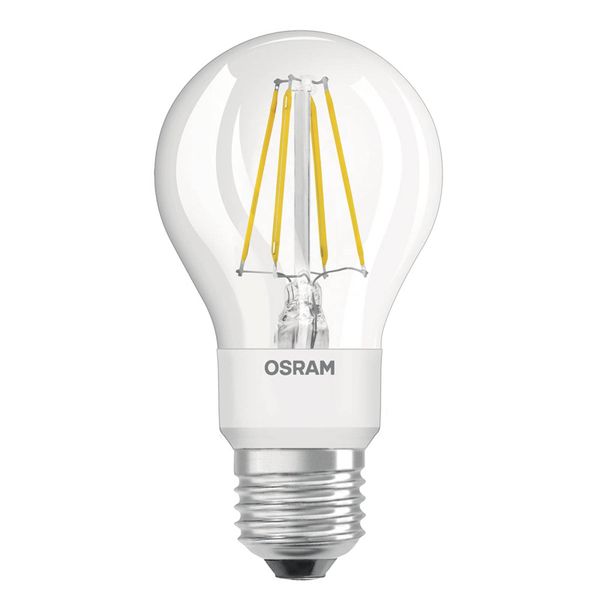 OSRAM LED žiarovka 4W Star+GLOWdim filament číra, E27, 4W, Energialuokka: E, P: 10.5 cm