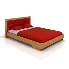 Manželská posteľ 160 cm Naturlig Stjernen (buk) (s roštom)