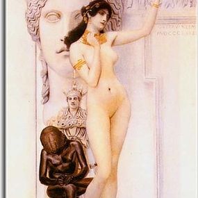Obraz na stenu - Gustav Klimt - Allegory of Sculpture  zs16746