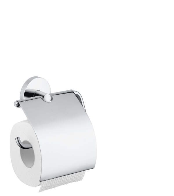 Hansgrohe Logis - Držiak kotúča toaletného papiera, kefovaný nikel 40523820