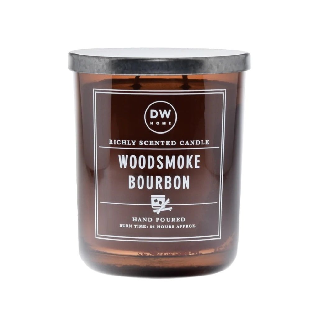 dw HOME Vonná sviečka v skle Woodsmoke Bourbon 425 g