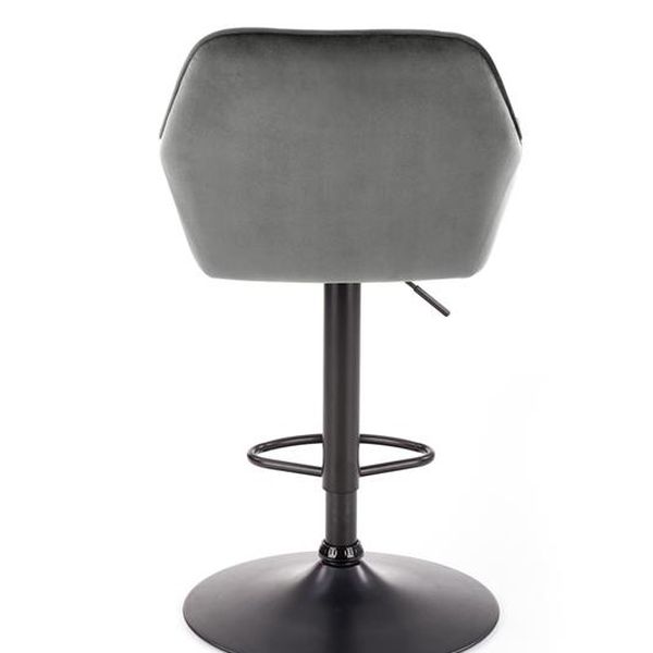 Halmar H103 barová stolička šedá
