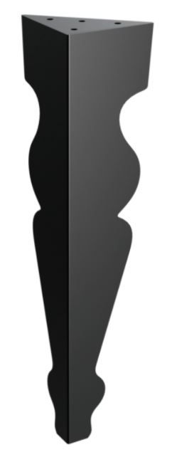 RMP Stolová noha Gaia 40 cm čierna NOHA022/40