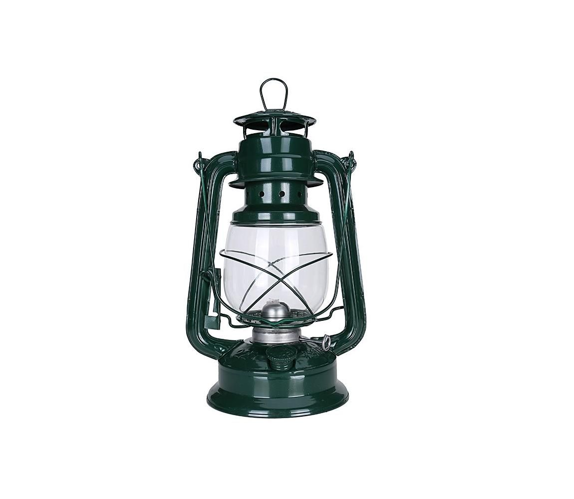 Brilagi - Petrolejová lampa LANTERN 28 cm zelená