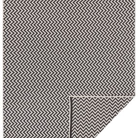 Mujkoberec Original Kusový koberec Mujkoberec Original Nora 103732 Black, Creme - 120x170 cm