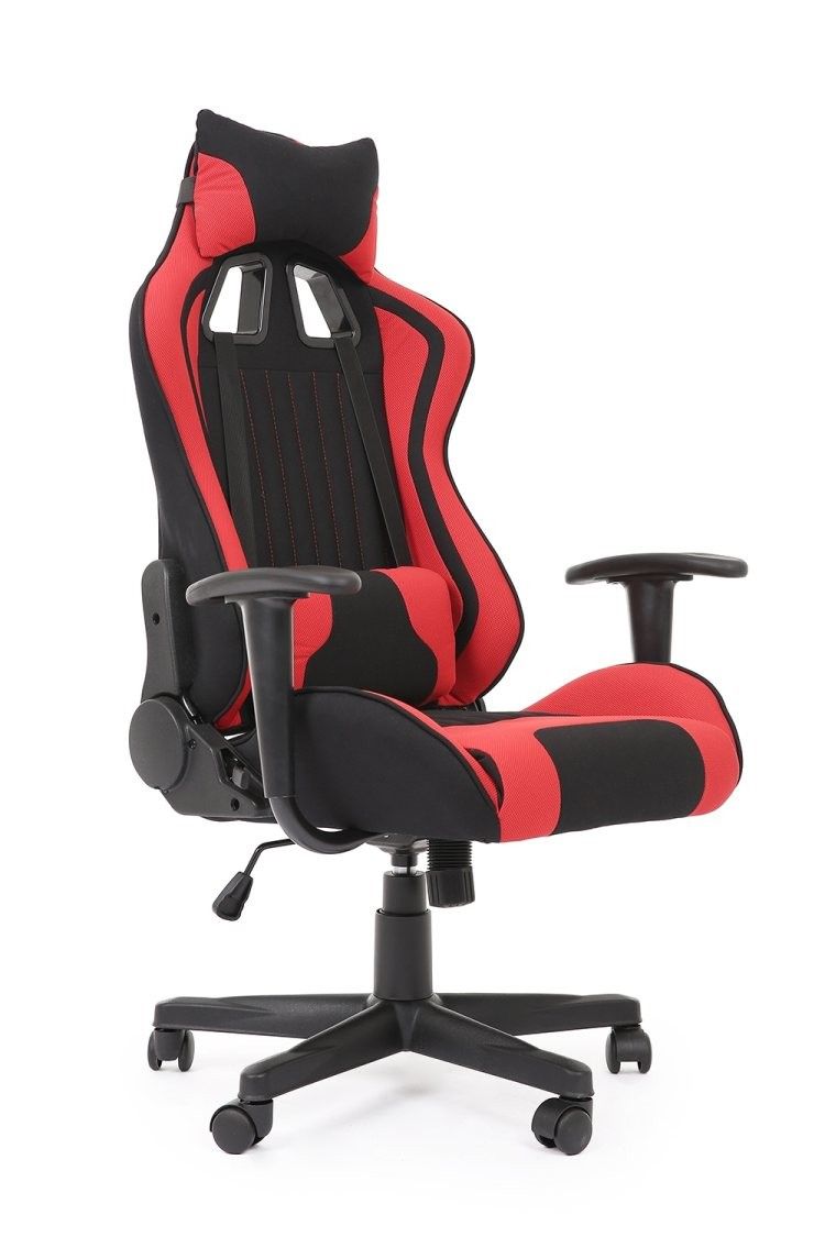 Herní židle Cayman červeno-černá