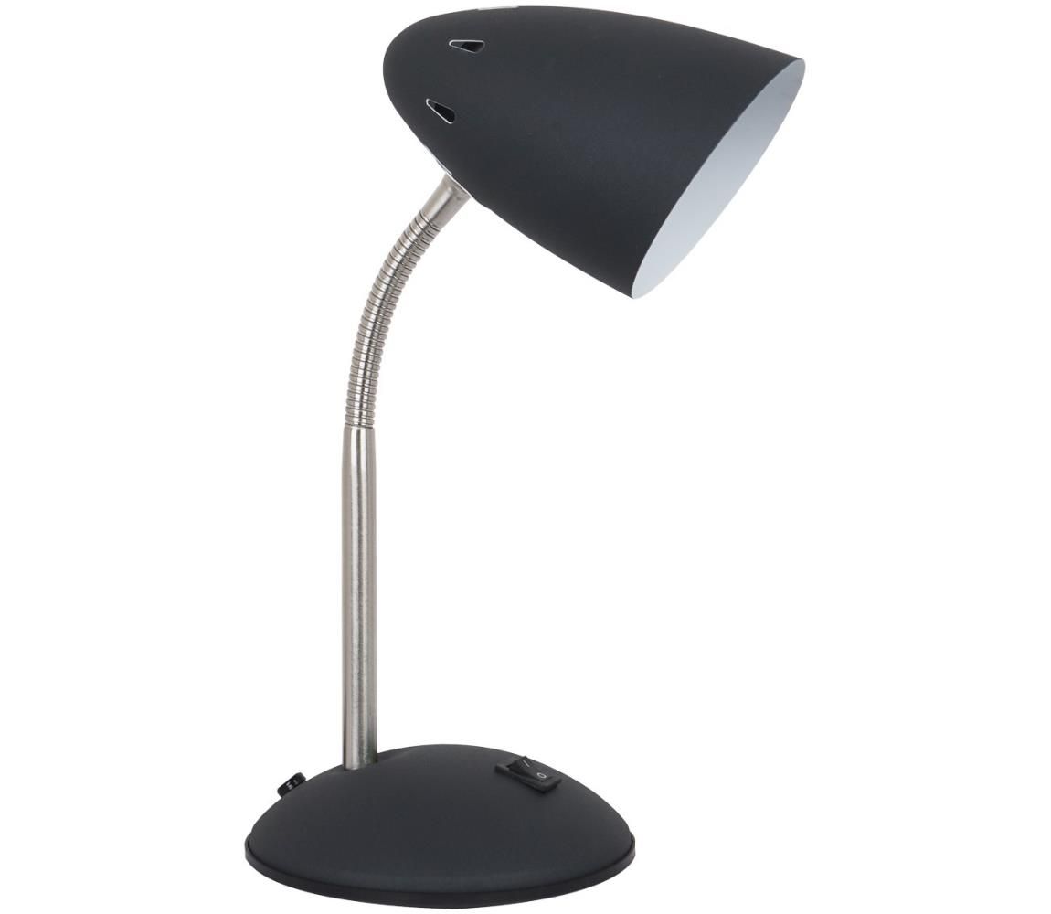 ITALUX MT-HN2013-B+S.NICK - Stolná lampa COSMIC 1xE27/40W/230V čierna