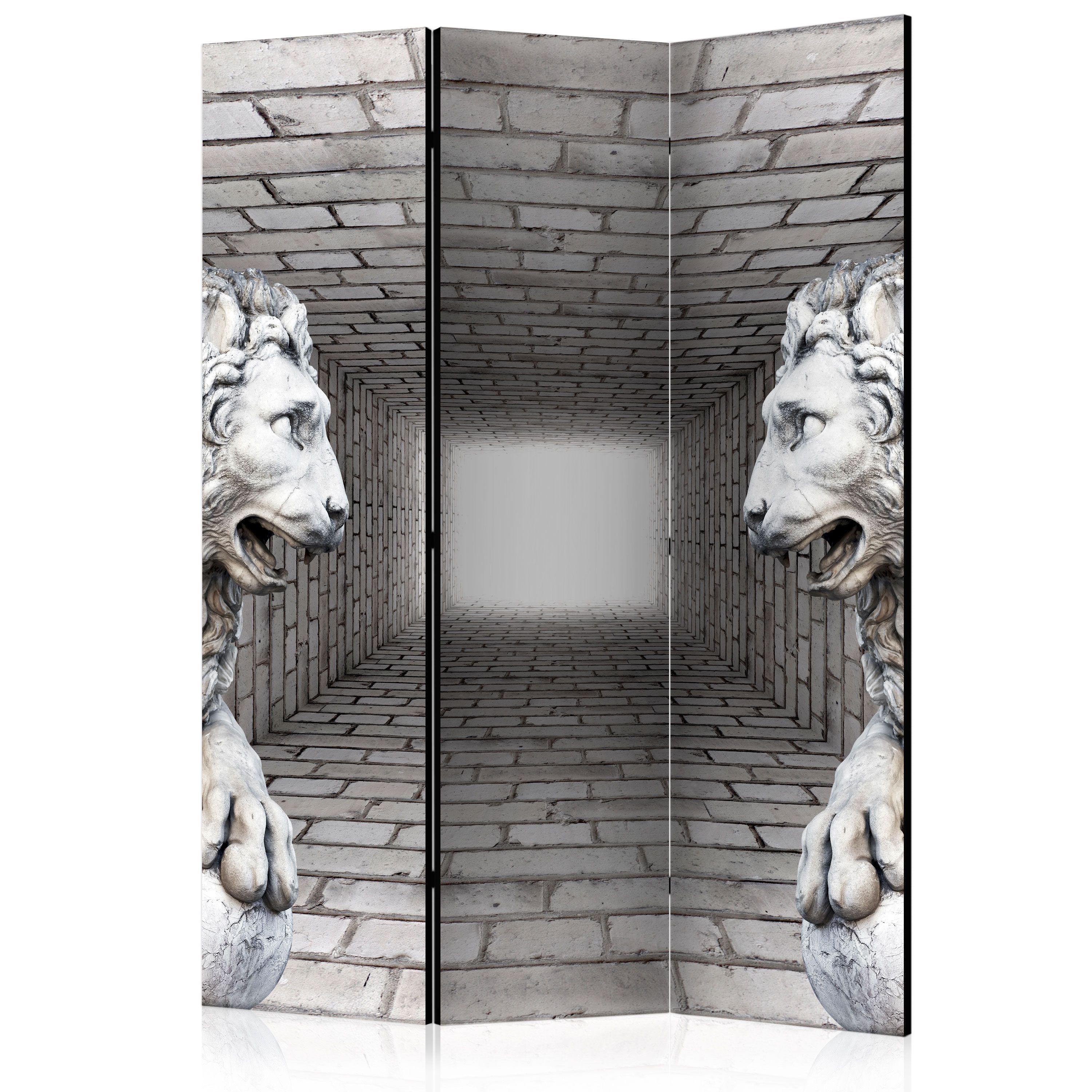 Artgeist Paraván - Stone Lions [Room Dividers]