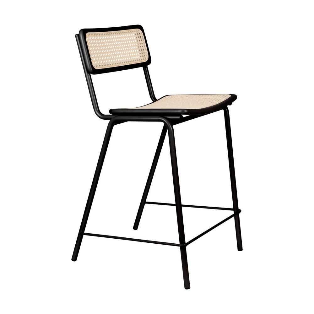 Čierne/v prírodnej farbe barové stoličky v súprave 2 ks 93,5 cm Jort - Zuiver