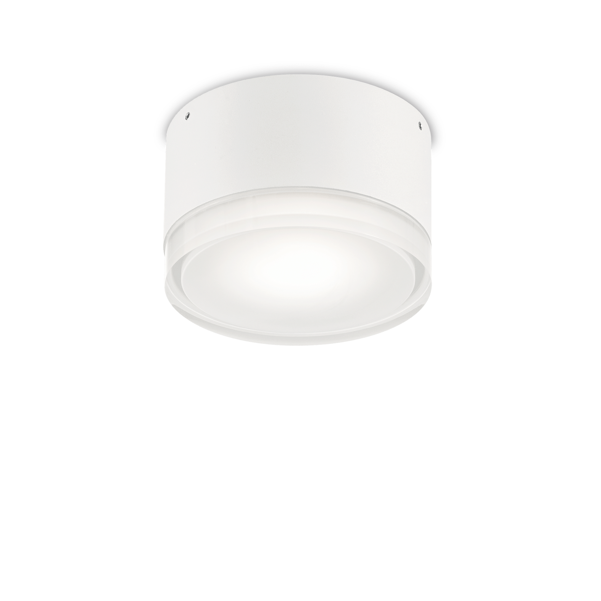 Exteriérové stropné svietidlo Ideal lux 168036 URANO PL1 SMALL BIANCO 1xGX53 15W biela IP44