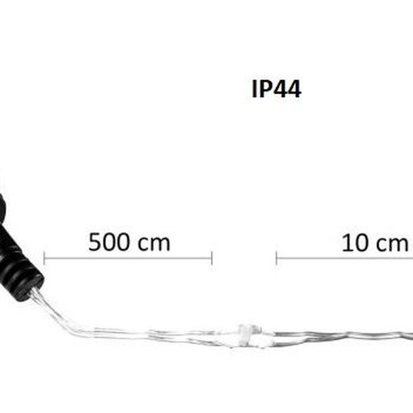 VOLTRONIC Sada svetelných drôtov 2x 200 LED, farebná