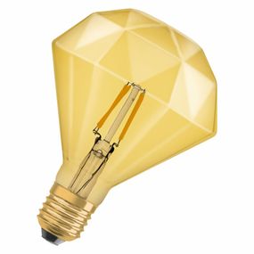 OSRAM Vintage 1906 LED CL DIAMOND  FIL GOLD 40 non-dim  4,5W/825 E27