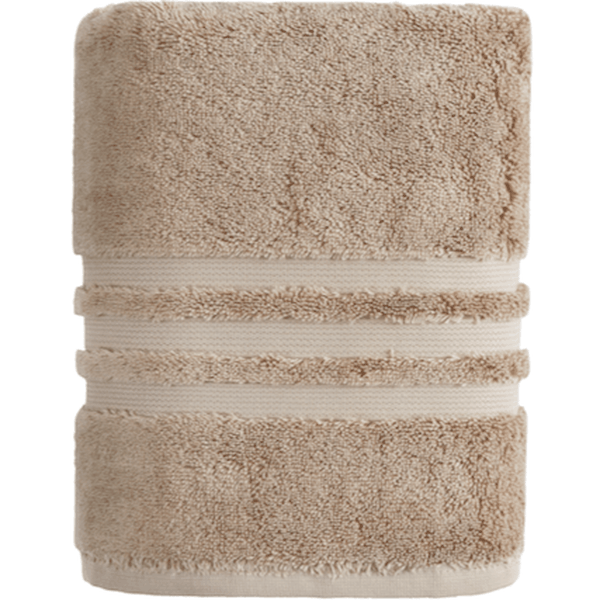Soft Cotton Luxusný pánsky župan SMART s uterákom 50x100 cm v darčekovom balení Khaki S + uterák 50x100cm + box
