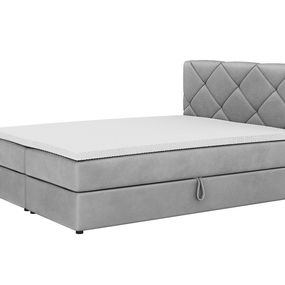 Expedo Čalúnená posteľ boxspring SCARLETT + topper, 140x200, cosmic 118