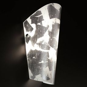 Selène Nástenné svietidlo Bloom biela-lístkové striebro, Chodba, sklo, E27, 70W, L: 12 cm, K: 28cm