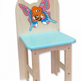 Dětská židlička motýl slečna