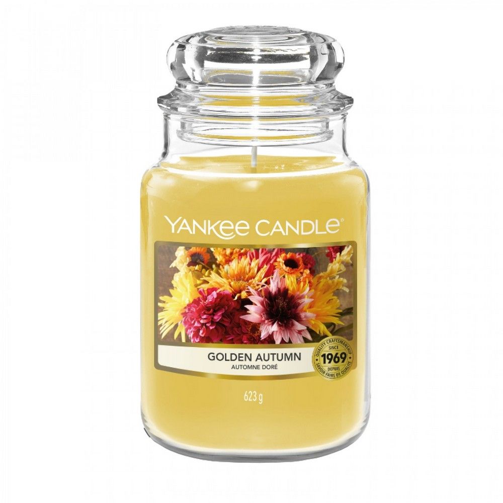 YANKEE CANDLE 1720937E GOLDEN AUTUMN VELKA SVIECKA, 623G