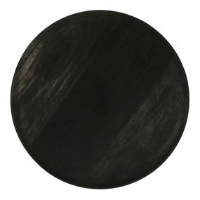 Podnos BILBAO mango wood black, Ø32 cm