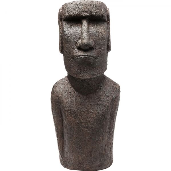 KARE Design Soška Hlava Moai Velikonoční ostrovy 59cm