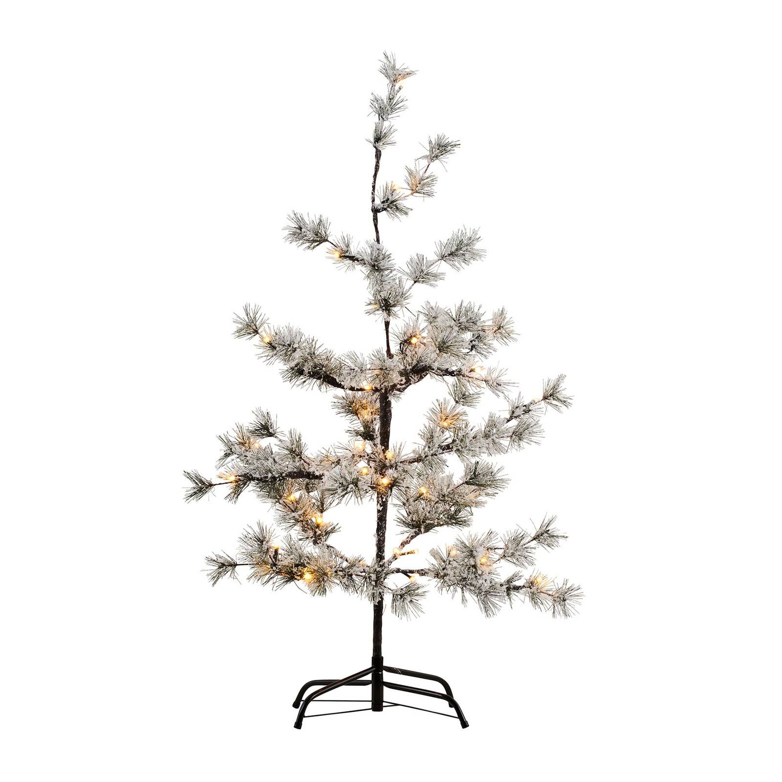 Sirius LED strom Alfi, výška 90 cm, ovládaný batériou, plast, kov, K: 90cm