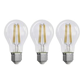 SADA 3x LED Žiarovka FILAMENT A60 E27/3,8W/230V 4000K Energetická trieda A