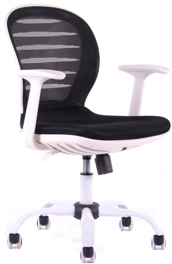 SEGO študentská stolička COOL W, čierno-biela