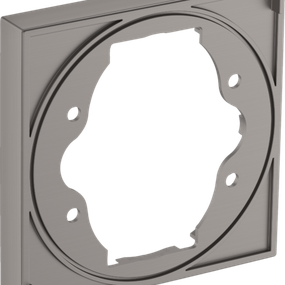 Hansgrohe ShowerSelect - Predlžovacia rozeta, kartáčovaný čierny chróm 13593340