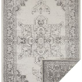 NORTHRUGS - Hanse Home koberce Kusový koberec Twin Supreme 104136 Grey / Cream – na von aj na doma - 200x290 cm