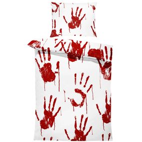 Obliečky Bloody Hand (Rozmer: 1x150/200 + 1x60/50)