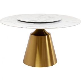KARE Design Kulatý jídelní stůl Lucia Ø135cm